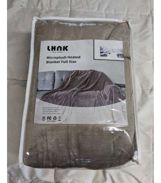 LHNK Electric Throw 50''x60'' Soft Arctic Fleece Blanket. 222units. EXW Dallas